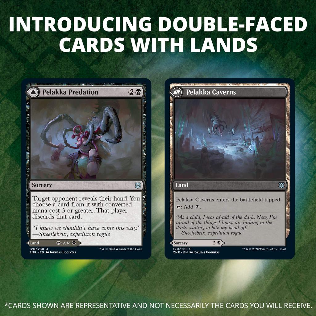 The Gathering Zendikar Rising Draft Booster английская версия 36 комплектов MTG Trading Card Wizards of the Coast Magic (коробка)