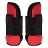 1 Pair Horse Tendon Boots Soft Prevent Slipping Easy To Stick PU Shell Horse Fetlock Boots for