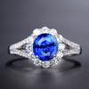 Sace Gems Классическое кольцо из медного сплава с цирконом, женские ювелирные изделия, свадебный подарок, открытая вечеринка