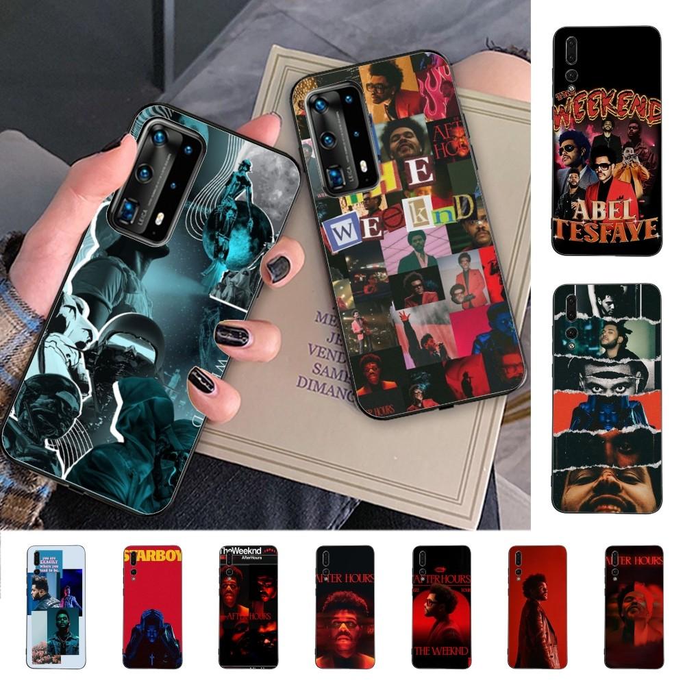 Singer The W-Weeknd Phone Case For Huawei P 8 9 10 20 30 40 50 Pro Lite Psmart Honor 10 Lite 70 Mate 20lite