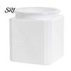 Indoor Self Watering Pot Automatic Water-absorbing Flowerpot with Transparent Water Level Indicator Self-Watering Planter for Plants Succulents Cactus