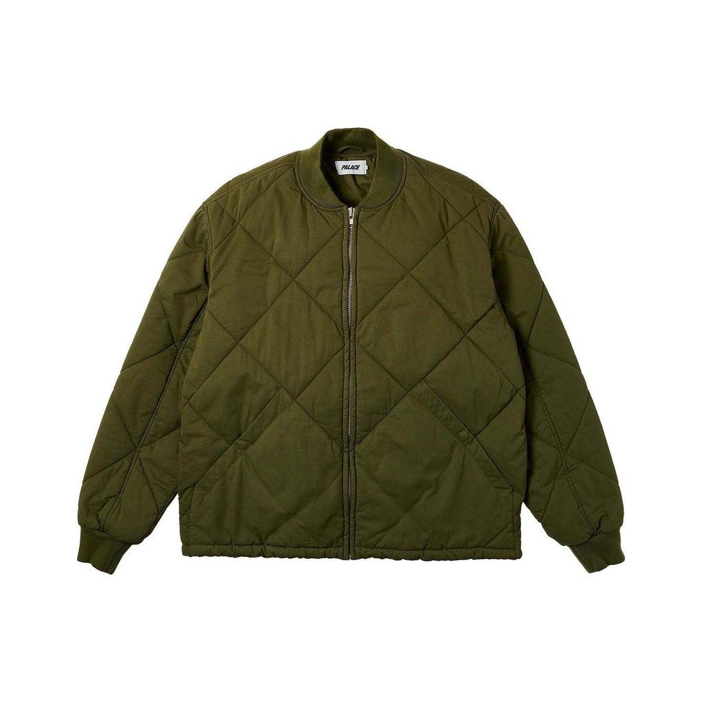 Palace D-Quilt Bomber The Deep Green Unisex Outerwear P26JK040