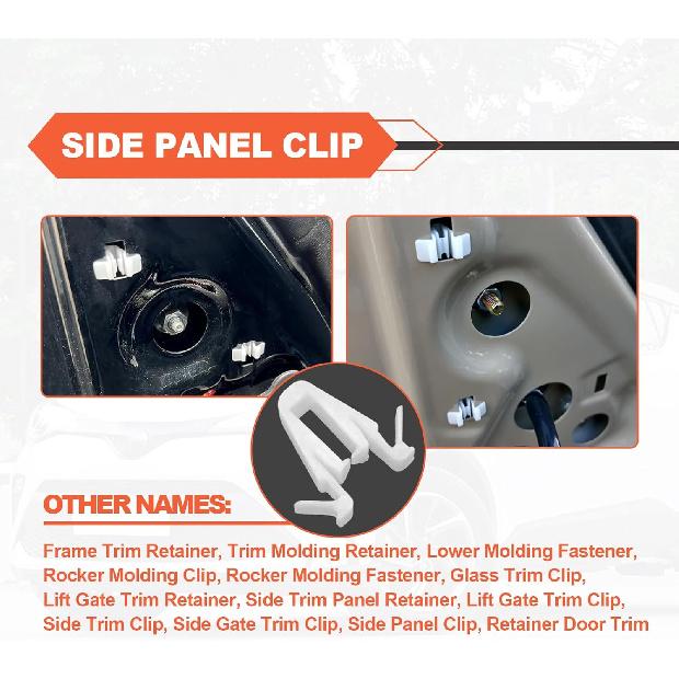 30pcs Door and Garnish Moulding Clip Compatible with Toyota Lexus Tundra Tacoma Sequoia RAV4 Land Cruiser Highlander C-HR Yaris Scion xD, Replacement