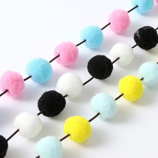 Кошачья палочка с разноцветными перьями и плюшевыми шариками, устойчивая к укусам, длинная палочка, удобная для захвата, развлекательная