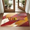 Union Berlin FC Design Crystal Velvet Rug Soft Decorative Mat for Bedroom Entrance