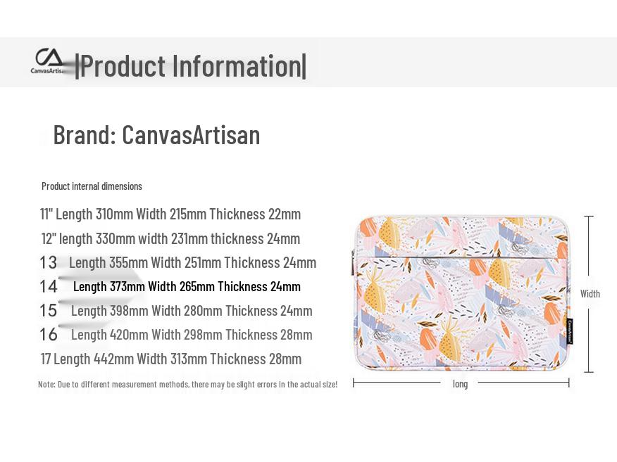 Водонепроницаемый 14-дюймовый чехол для ноутбука для Huawei MateBook и ASUS Chromebook