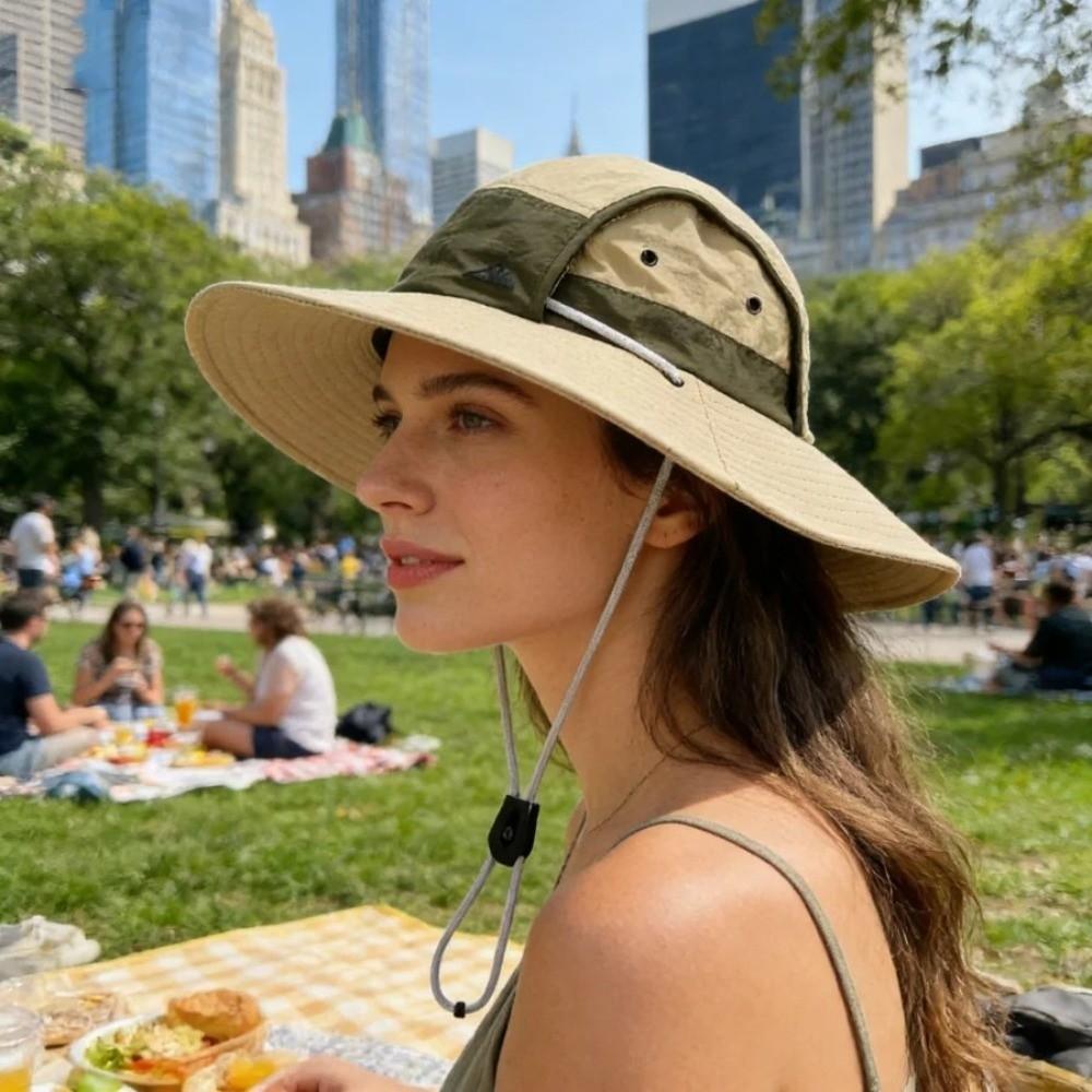 Quick Drying Fisherman Hat Breathable Visor Cap Unisex Bucket Hat