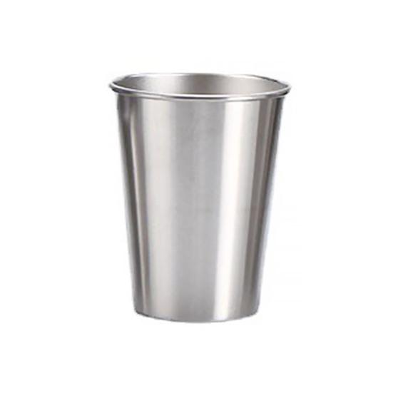 Stainless Steel Cup BPA Free Large Capacity Unbreakable Shatterproof Stackable Storage 3 Sizes Mirror Polishing Beer Cup Office Gift