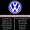 Car HD Door Welcome Lights Led Projector Decor Lamp For VW R Line GTI Atlas Jetta Touareg Variant Golf Polo Taos Nivus Passat Ti zh8