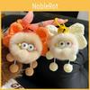 Cute Rabbit Rex Bow Briquettes Elf Action Bag Hanging Cartoon Plush Toy Keychain
