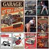 Metal Tin Signs Plaque Pinup Garage Service Wall Decoration Vintage Posters Iron Painting for Man Cave Home Cafe Garage Club Bar