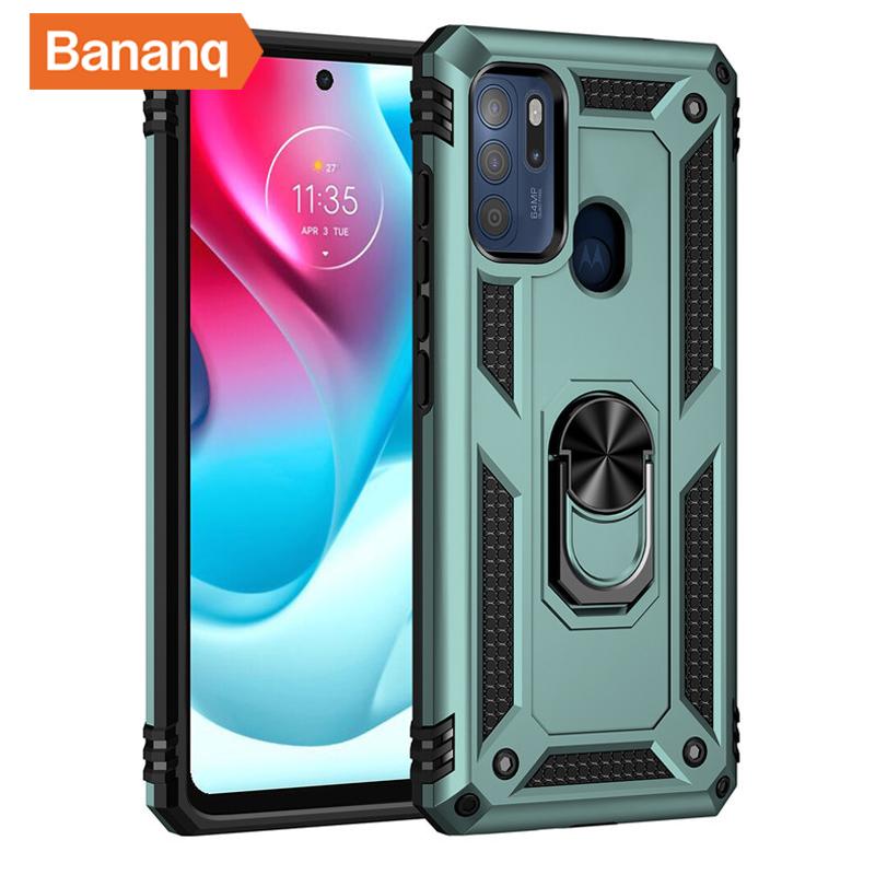 Чехол-подставка Bananq Ring для Motorola G14 G54 G22 G31 G41 G51 G71 G9 Play G Stylus Edge 30 Pro E6s E6i E7 Plus E7i Power E32
