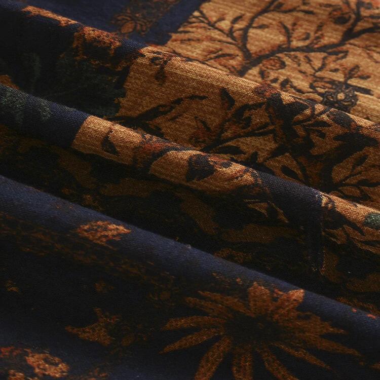 Мужская рубашка с цветочным принтом в стиле ретро, ​​мужская повседневная рубашка с отложным воротником и коротким рукавом