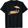 Funny Dachshund Beach Summer T-Shirt for Dog Lovers