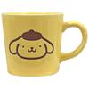 Sanrio "Pompompurin" Mug, Approximately 260ml, Microwave and Dishwasher Safe, Water-Repellent, Yellow, Character Goods, Made In Japan, 308125