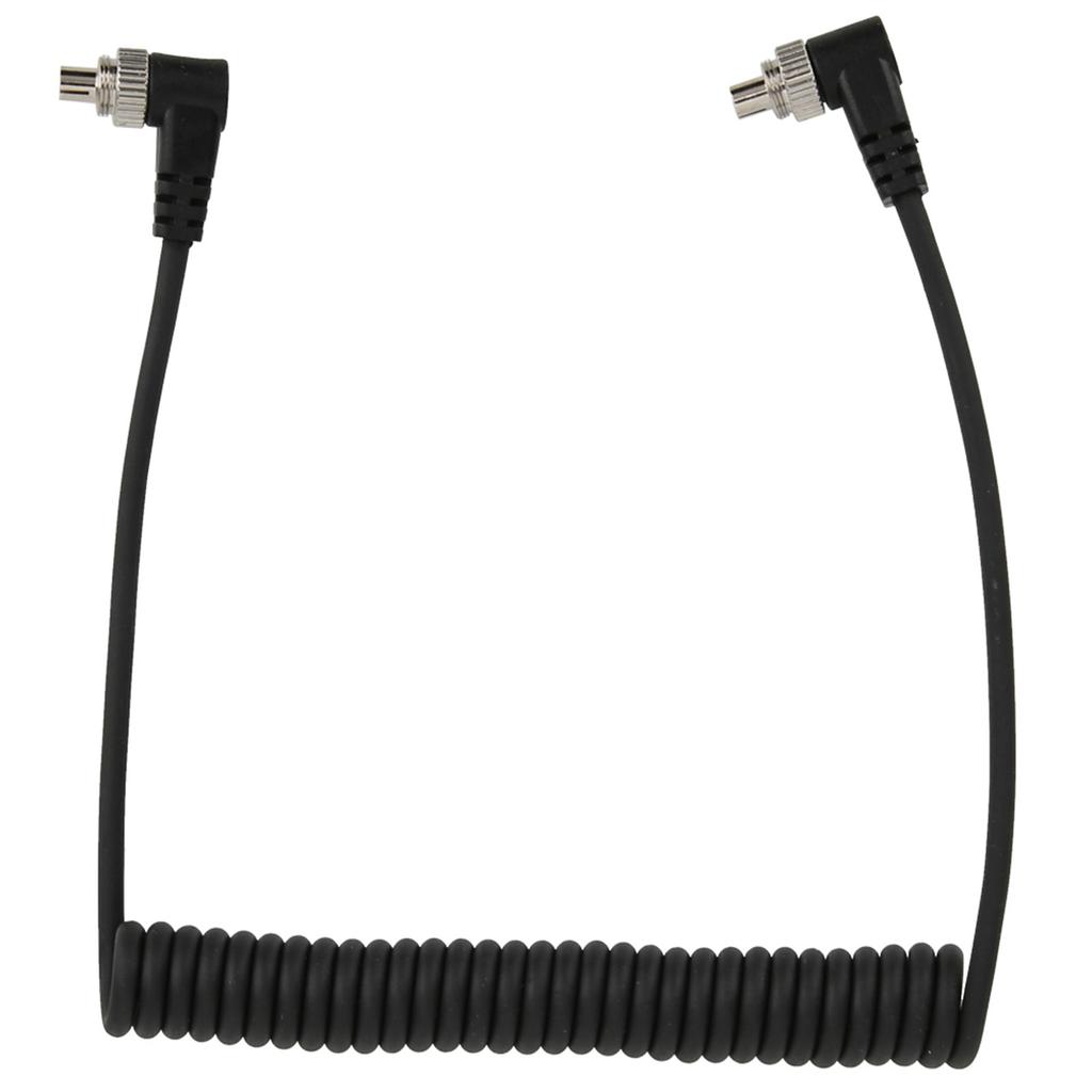 100cm Male to Male Flash PC Sync Cable with Screw Lock for Canon   Nikon Camera and Flash Light Connection Cable