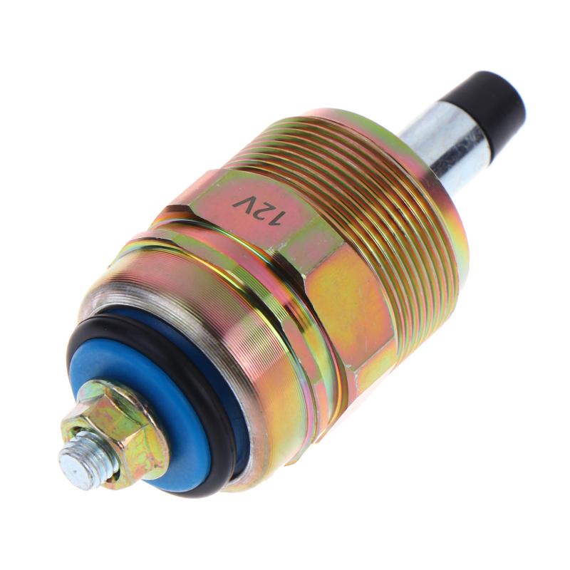 Injection Fuel Pump 12V Shut Off Solenoid Valve Compatible with 0330001015 0330001016 Fast Engine Stop Response