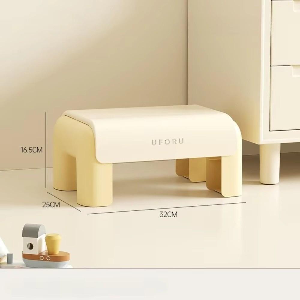 Waterproof Anti-Slip Foot Stool Anti-Sli Children's Toilet Stool Thickened Ergonomic Footstool