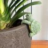 Ornaments Turtle Flower Pots Hangings Handmade Resin Simulation Animal Turtle Marine Turtle Garden Turtle Sculpture Home Decor
