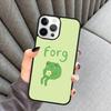 Cute Kawaii Frog Phone Case For iPhone 17 Air 16 15 14 plus 12 13 Pro max Soft Bumper Shell Cover coque