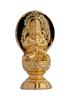 Small Dainichi Nyorai Buddha Statue [6.8cm (Gold Plated24K Gold)] by Sculptor: Keishu Watanabe. Original Model: (Year of the Sheep or Monkey) Zodiac