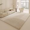 2024 Modern Cream Long-Haired Bedside and Living Room Carpet
