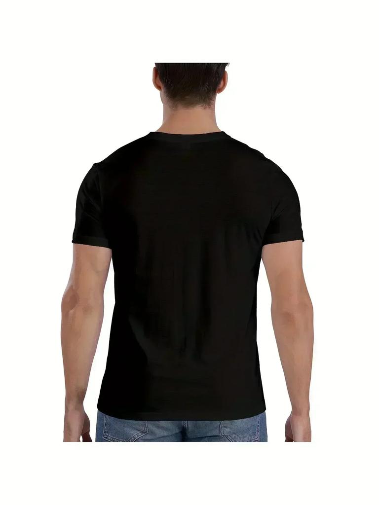 Men's NHRA Drag Racing Graphic T-Shirt 100% Cotton Short Sleeve Crew Neck Black with Bold Championship Design Casual Summer