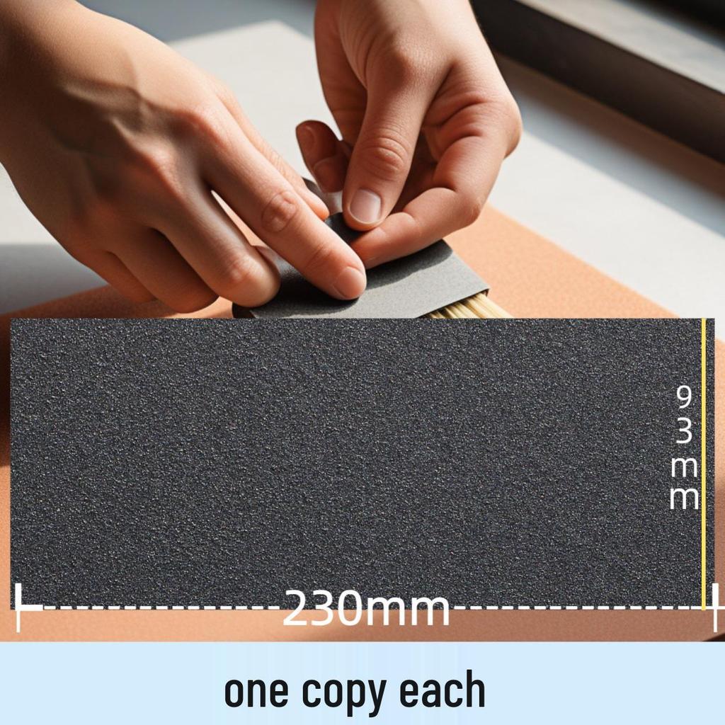 Набор листов для мокрой и сухой шлифовки для автомобильной краски, деревообработки и стен