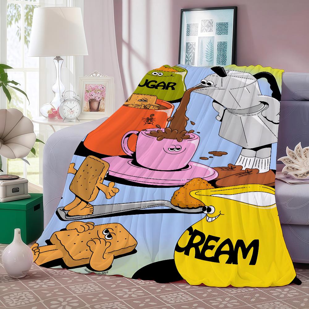 Lauren Martin Art Blanket Warm And Soft Suitable For Bedroom Living Room Sofa Bed Office Travel Camping