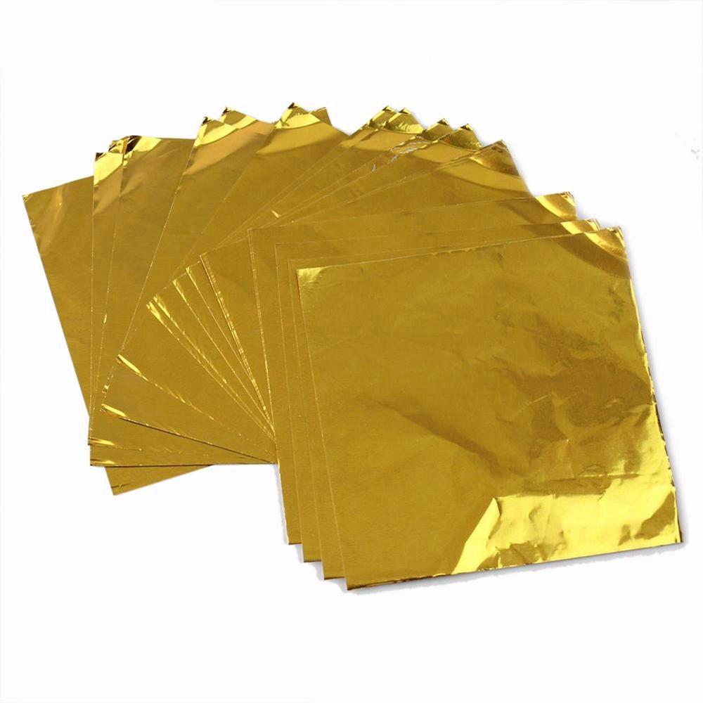 Foil for Easter Egg Party Favors Chocolates Wrapper Foil Sheets Candy Packing Candy Wrappers Paper