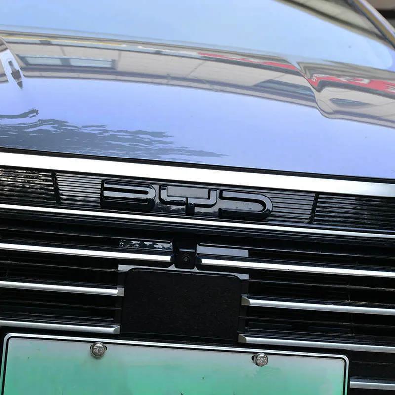 VRI5 Для BYD Chazor seal 5 DM-i BYD King 2024 2025 Автомобиль Передний значок Чернение Значок Наклейка Черная Модификация Стикер