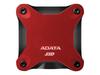 Adata Sd620 External Ssd, 1Tb, Red