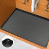 Leeseph Under Sink Silicone Mat, Waterproof Kitchen Sink Mats Protectors 27.9"x22" Under Sink Cabinet Organizers and Storage