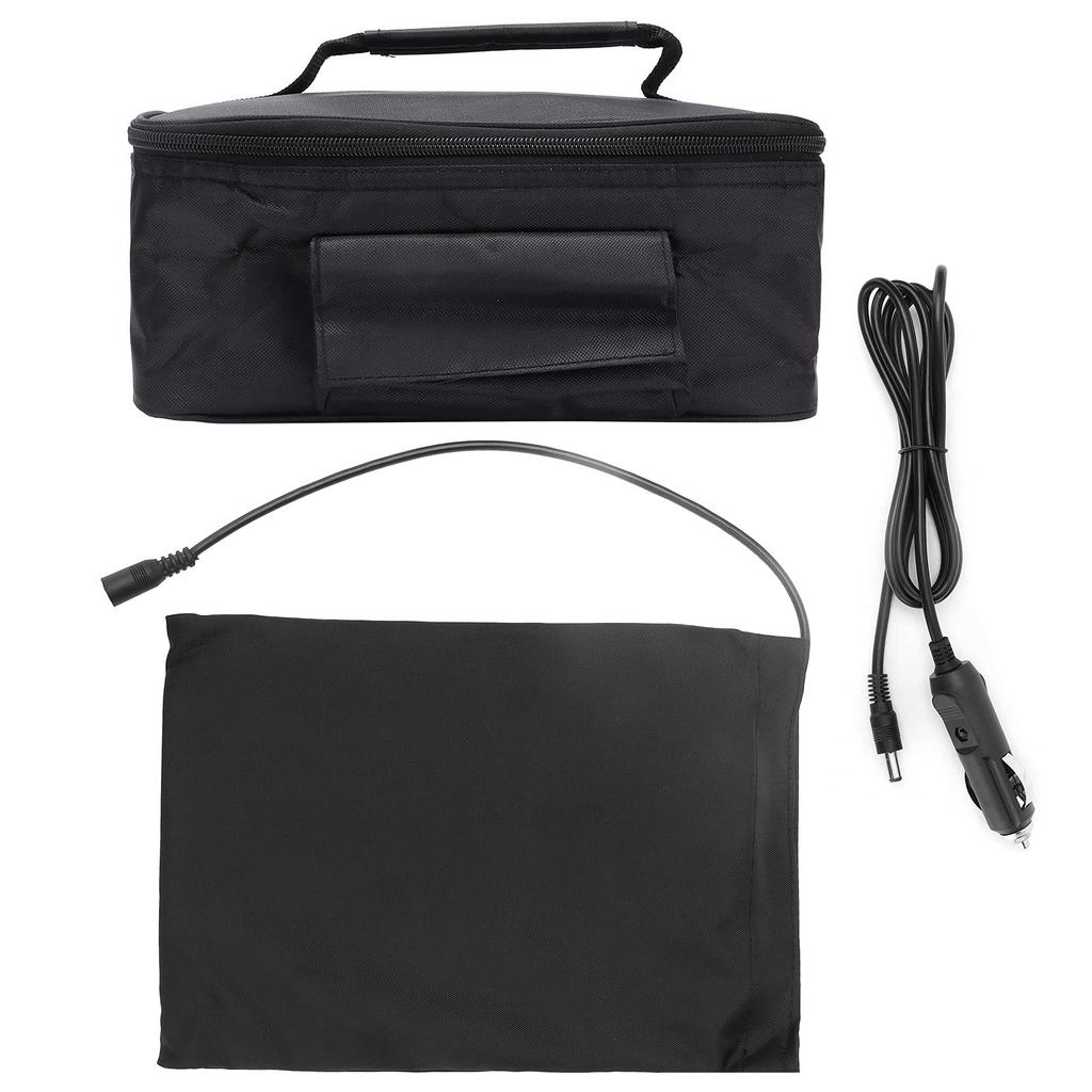 Car Microwave Oven, Electric Car Food Warmer, 12V 90W, for Lunchboxes, Picnics, Camping, Family Gatherings, and Travel