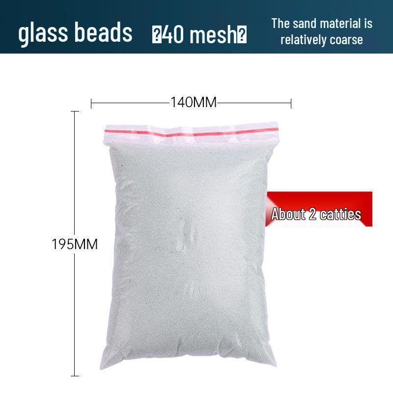 Пескоструйный аппарат с коричневым/белым корундом, стеклянными шариками и наждаком для использования абразивного песка