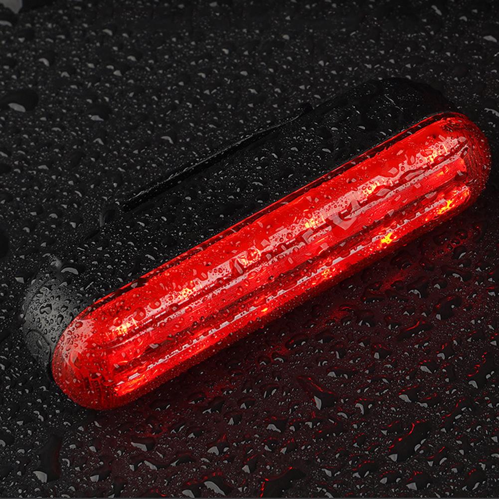 Высокояркий задний фонарь для велосипеда с USB-зарядкой, умный задний фонарь для велосипеда, датчик торможения, предупреждающий световой сигнал для безопасности велосипедиста, для подседельного штыря велосипеда