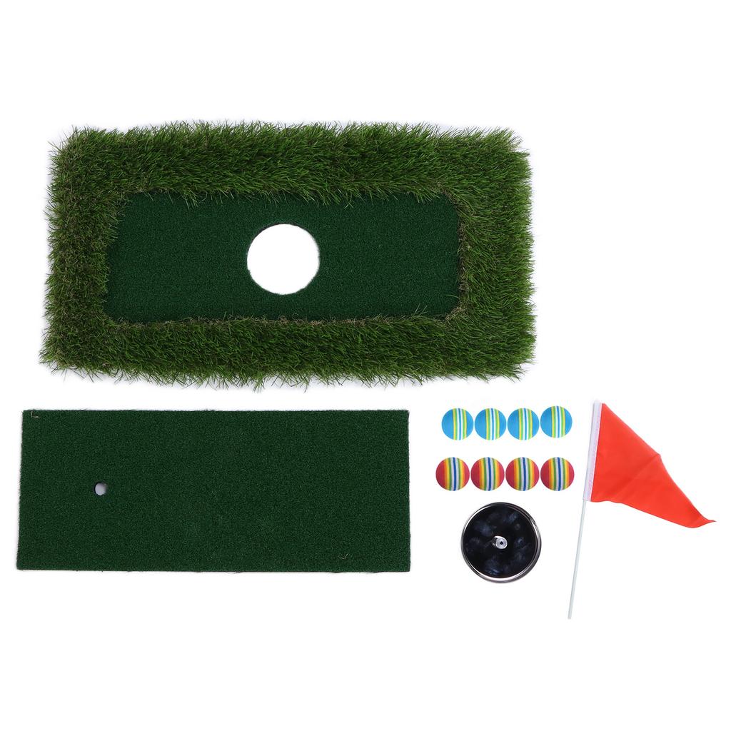 Golf Floating Putting Green Practice Mat 30x60cm Mini Indoors Outdoor Golf Carpet Mat