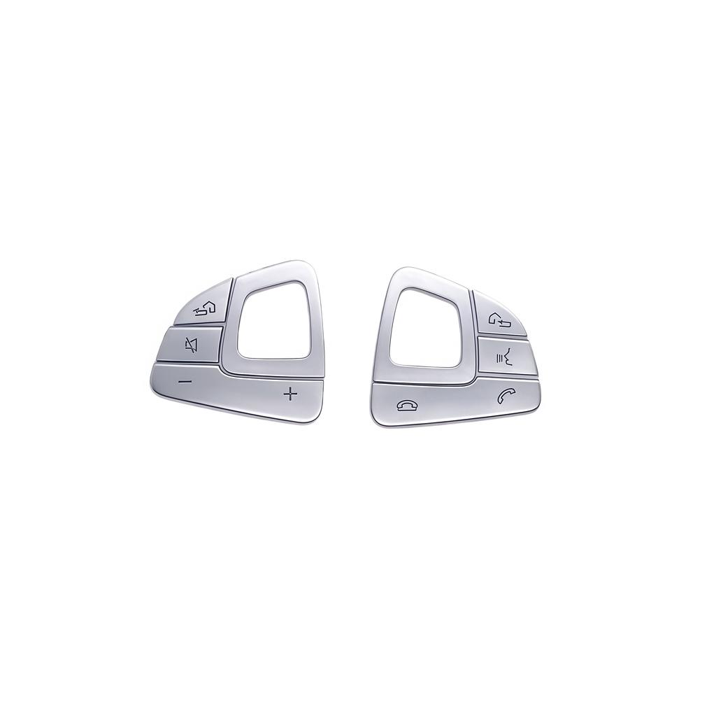 Suitable for Mercedes-Benz W213 E-Class 2016-2018 interior modified steering wheel switch button sticker trim strip