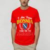 I Am from Bosnia Take Me to America Bosnian TShirt Summer Cotton T Shirts For Unisexs Tshirt Short Sleeves Y2K Casual Clothes