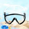 Scuba Diving Mask with Nose Cover Scuba Mask Silicone Skirt Swim Goggles Anti-Fog Swimming Goggles for Adults