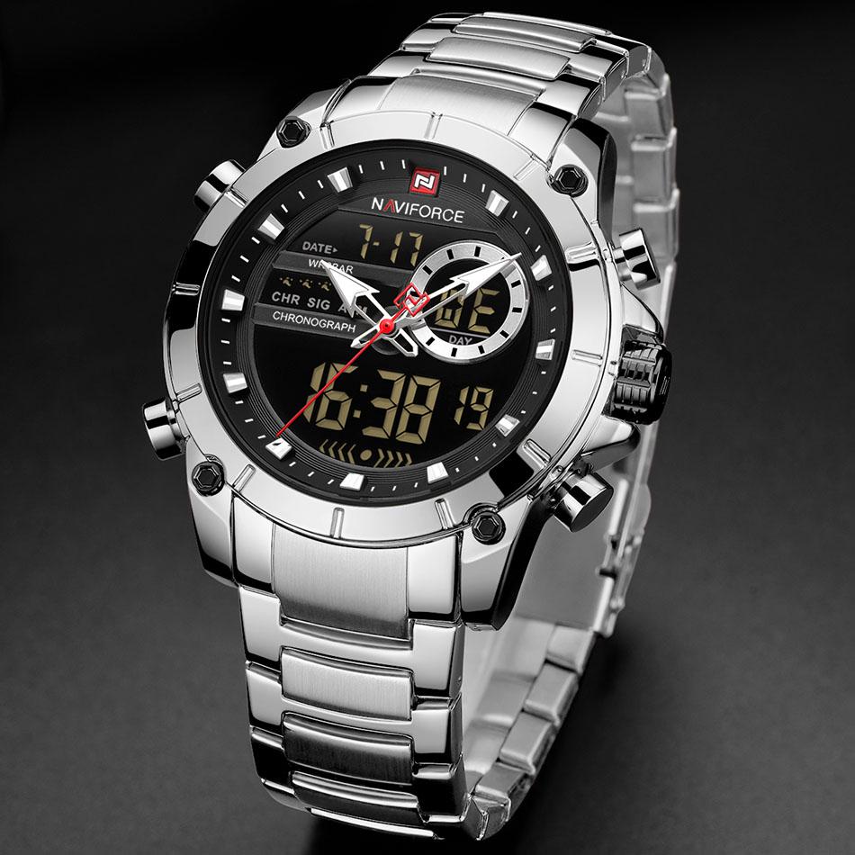 Мужские электронные наручные часы