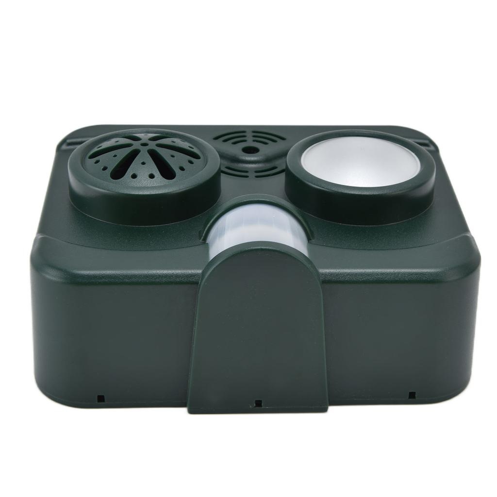 Ультразвуковой отпугиватель животных водонепроницаемый солнечный отпугиватель птиц мигающий свет для сада 3.7 В