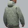 Jordan Спортивная куртка Therma-Fit с логотипом, удобная однотонная хлопковая куртка с капюшоном на молнии для мужчин, куртки, цвет Horizon-Green HV4870-377