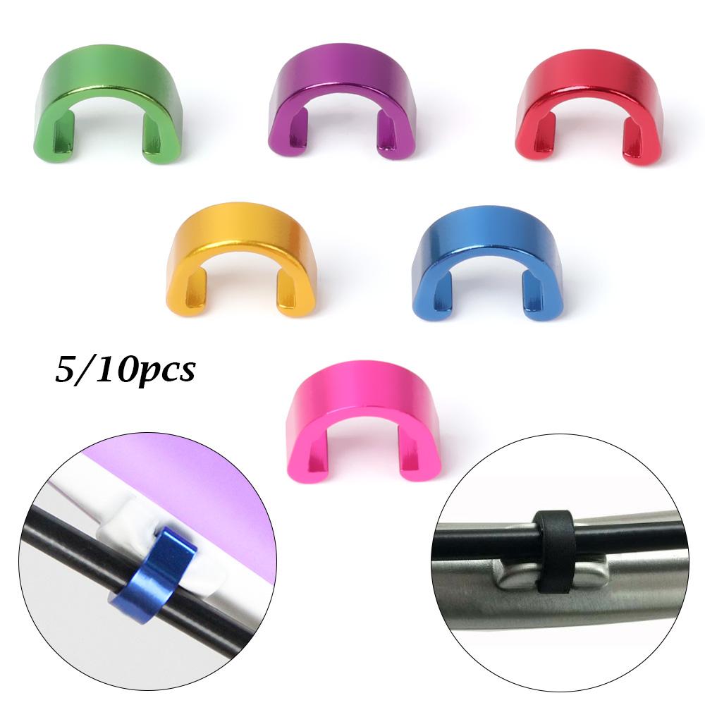 MTB Bike Accessories C Shape Clips Brake Cable/Line Buckles C-buckle Clasps Derailleur Lines Case