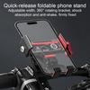 Bicycle Phone Holder Handlebar Stem Mount Lightweight Aluminum Alloy 360-Degree Rotation Anti-slip Universal Bicycle Cell Phone Holder
