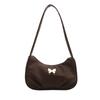 Stylish Korean Fashion Simple Solid Color Small Square Bag For Women With Bow Knot Design Perfect For Everyday Use
