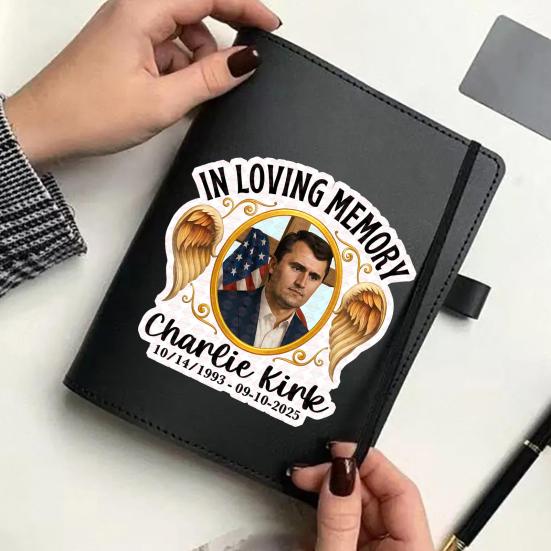 10 шт. Памятные наклейки Чарли Патриотические виниловые наклейки Флаг США Наклейка на ноутбук для автомобиля, бутылки с водой, окна транспортного средства