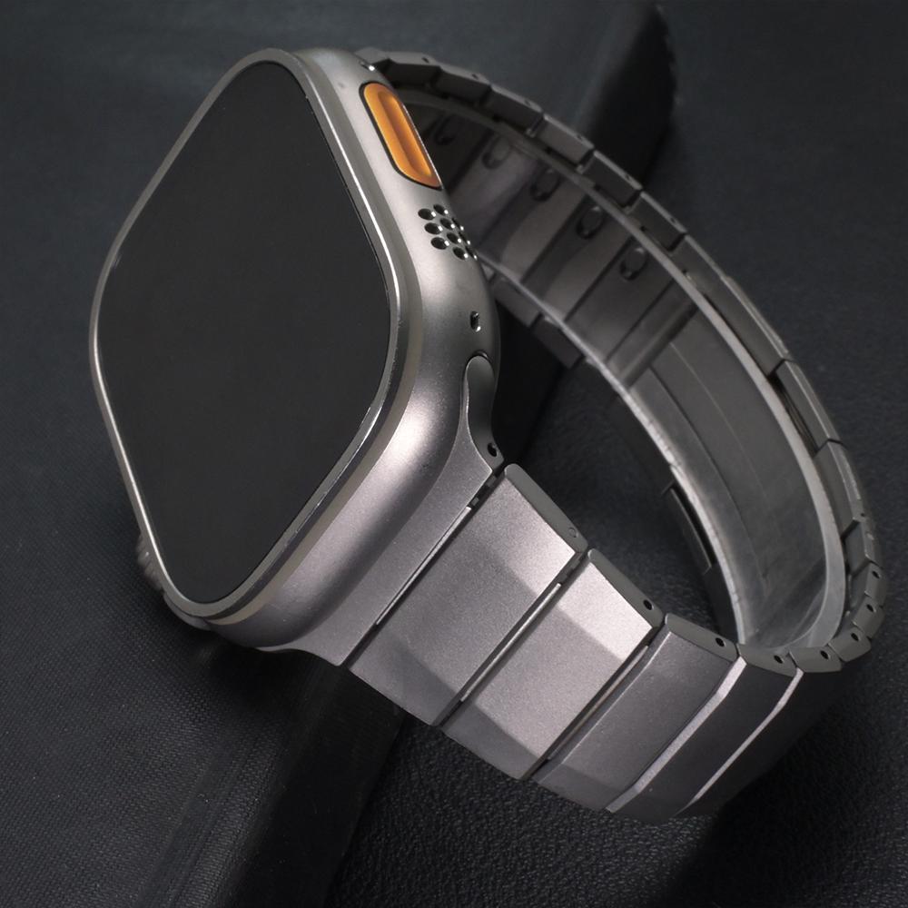 Stainless Steel Band for Apple Watch Ultra 2 49mm 46mm 45mm 44mm 42mm 41mm 40mm 38mm Quick Fit Straps For Iwatch 10 9 7 8 Se 6 5
