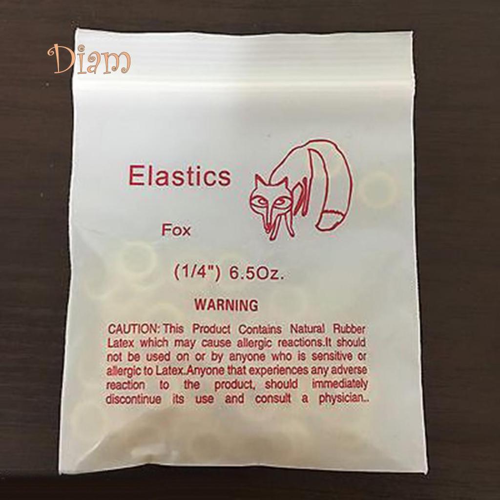 FS Dental Orthodontic Rubber Bands Ortho Elastics Latex Braces Non-toxic Tool Caring