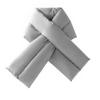 Down Cotton Cross Ring Scarves Windproof Down Cotton Scarf New Thermal Shawl  Women Men